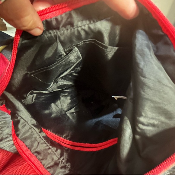 Kavu Polka Dot Shoulder Bag - Red, Yellow, Brown - Picture 5 of 14